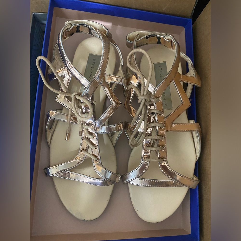 Stella mccartney sandals no box no dust bag